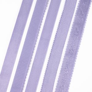 Quality Wholesale custom printed nylon elastic band non-slip adjustable bra shoulder strap for sale