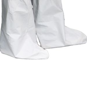 Breathable Impervious Non Woven Boot Cover Plastic Boot Covers Disposable 43gsm