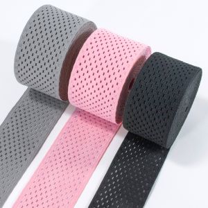 China flexible weaving custom hollow mesh elastic wide waistband for medical elastic wrist band on sale