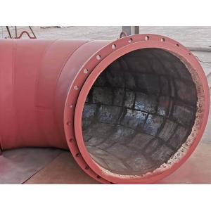 Cast Basalt Tile Lined Elbows