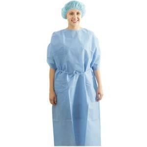 Buy Polypropylene Nonwoven Disposable Protective Clothing Disposable Patient Gown at wholesale prices