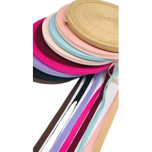 Quality Factory wholesale double sided herringbone polypropylene organic cotton twill tape nylon webbing for custom belt for sale