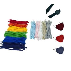 Quality Adjustable Ear loop Cord Sewing Elastic Strap Elastic Band Cord with Adjustable Buckle For Medical Mask for sale