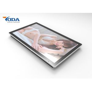 Full HD LCD Touch Screen Advertising Displays 178 / 178 Viewing Angle