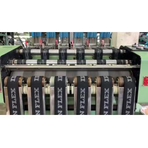 Home Textile custom logo Jacquard elastic Spandex  Nylon Bags underwear bra tape webbing band for men boxer waist band garment