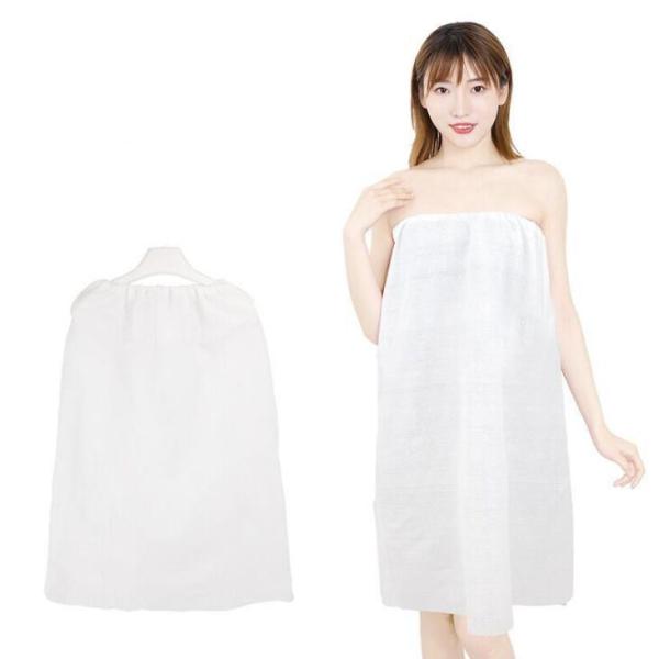 Buy PP Disposable Spa Dressing Gown Strapless Massage Gown at wholesale prices