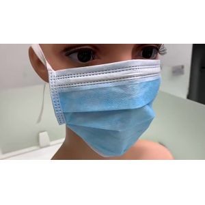 SJ Factory Directly Sales High quality medical mask 3ply surgical medical tie on