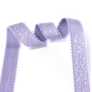 Smooth surface non-slip plush bra elastic strap with custom logo woman lingerie