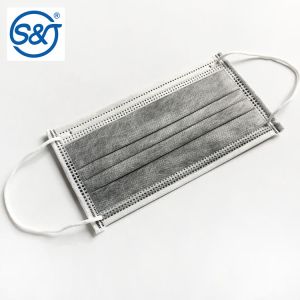 Hot selling adult 4 Ply Filter mask disposable nonwoven civil active carbon face