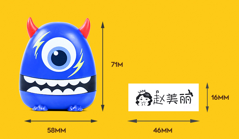 Top Quality Cartoon Baby Name Kids Rubber Toy Stamp