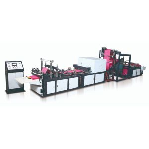 PP Automatic Non Woven Fabric Shopping/Handle/T-Shirt Box Bag Making Machine