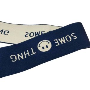 Colorful Elastic Rope Stretch Strap Cord Elasticity Knit Flat Jacquard Elastic
