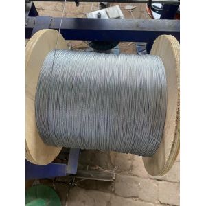 China factory wholesale price 1*7 7*7 1*19 6*19 galvanized steel wire rope