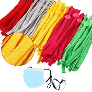 Soft Medical Elastic Band for Sewing Stretchy Strap with Adjuster Stoppers Clip