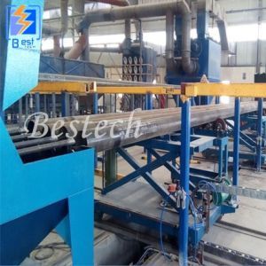 Oil Steel Pipe Inner Surface Shot Blasting Machine