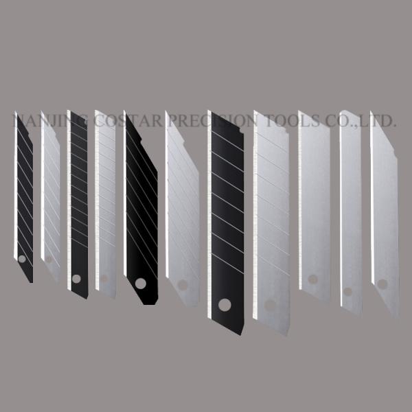 Buy High quality 0.5mm thickness 18mm snap off cutter blade utility knife blades at wholesale prices