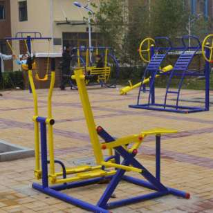 Residential Fitness Outdoor Gym Equipment Multi Color High Quality