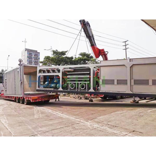 Automatic Conveyor R134A Charging Valve Vacuum Cooling Machine, Danfoss Cooling