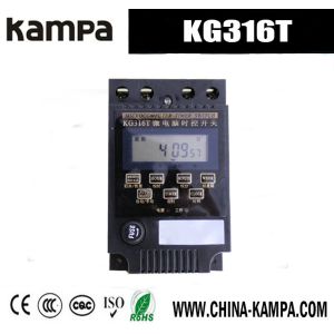 KG316T-II AC220V 25A Din Rail LCD Digital Programmable Electronic Timer Switch