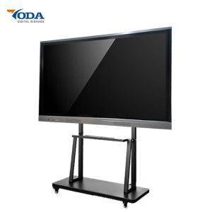 Interactive LCD Flat Panel 75 Inch  Touch Screen Smart Multimedia Teaching Panel