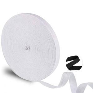 Custom Natural Recycled Cotton Plain Woven Sewing Fold Over Herringbone Twill