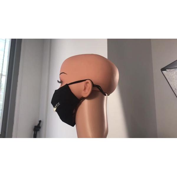 S&J OEM Wholesale Cotton Zipper Maskes Face Mouth Covering Reusable Personalized