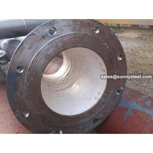 Buy 92% Ceramic Tile Lined Coal Steel Pipes at wholesale prices