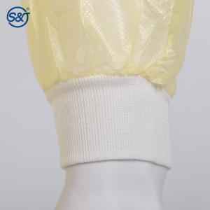 Patient SMS Fabric Blue Isolation Gown Yellow AAMI Level 2 Surgical Gown
