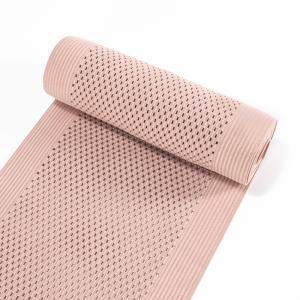 Custom woven breathable elastic webbing strap with holes for orthopaedic elastic