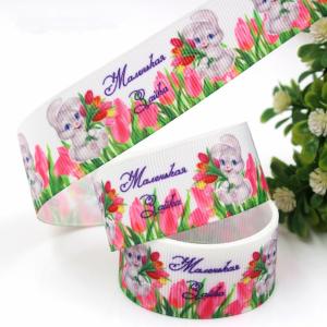 Hot Sale 75MM New Mexico Style Printed 3 inch Cartoon Character Grosgrain Ribbon