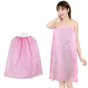 PP Disposable Spa Dressing Gown Strapless Massage Gown