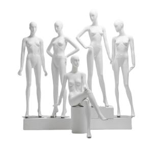 Fashion full body mannequin Abstract Dummy Torso Clothes Display female mannequins for display plastic mannequin