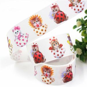 Hot Sale 75MM New Mexico Style Printed 3 inch Cartoon Character Grosgrain Ribbon