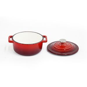 Quality MINI ENAMELLED CAST IRON ROUND COCOTTE for sale