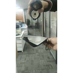 S&J Outdoor Face Mouth Mask Colorful Wholesale Ear-loop Disposable 4 ply Black Mask