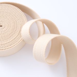 Plush Non Slip Double Teeth Edge Nylon Bra Elastic Band