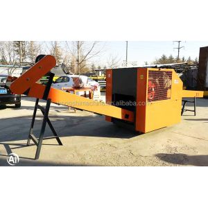 Textile shredder machine for cutting rag textile waste