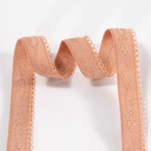 custom shiny jacquard pattern printed nylon elastic bands non-slip plush women