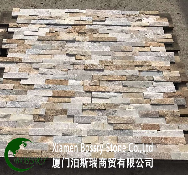 Buy China Rust Slate Ledger Panel Culture Stone Wall Tile at wholesale prices