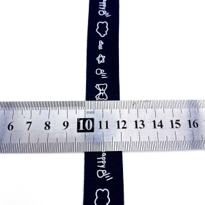 100% Polyester Printed Elastic Band Custom Strap For Garment And Home Textile