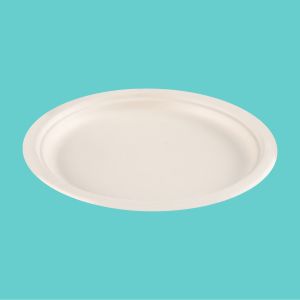 PIATTO TONDO IN POLPA DI CELLULOSA