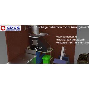 Garbage chute, trash chute, debris chute, linen chute