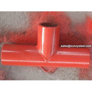 Ceramic Lined Pipe Tee