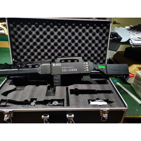 Buy UAV anti system equipment 1500m one key drive from forced landing return UAV jammer at wholesale prices