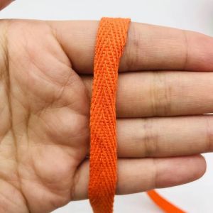 1/2 cm Multi Color Herringbone Tape Ribbons 100% Cotton Woven Ribbon Webbing For