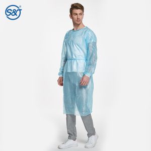 Waterproof Disposable Surgical Gowns AAMI Disposable Sterile Nonwoven Surgical
