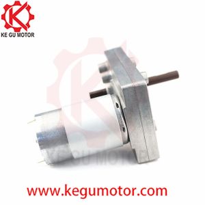 slow speed rotating gear motor with gearbox 95MM*60MM 23Kg.cm on load 13 rpm