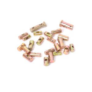 2021 hot sale zinc plated furniture cross barrel nut