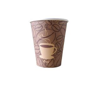 Wholesale Disposable Hot Cups , 6oz Custom Paper Coffee Cups