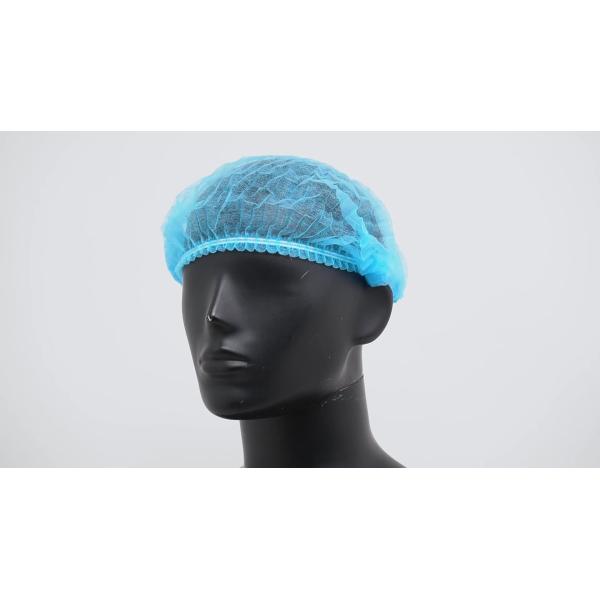 Buy S&J Disposable non woven medical bouffant nurse cap elastic disposable cheap clip caps at wholesale prices